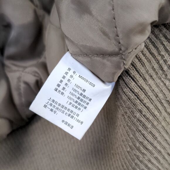 Disney Men's Full Zip Quilted Lined Hooded Jacket Camouflage M Mickey - Picture 10 of 13